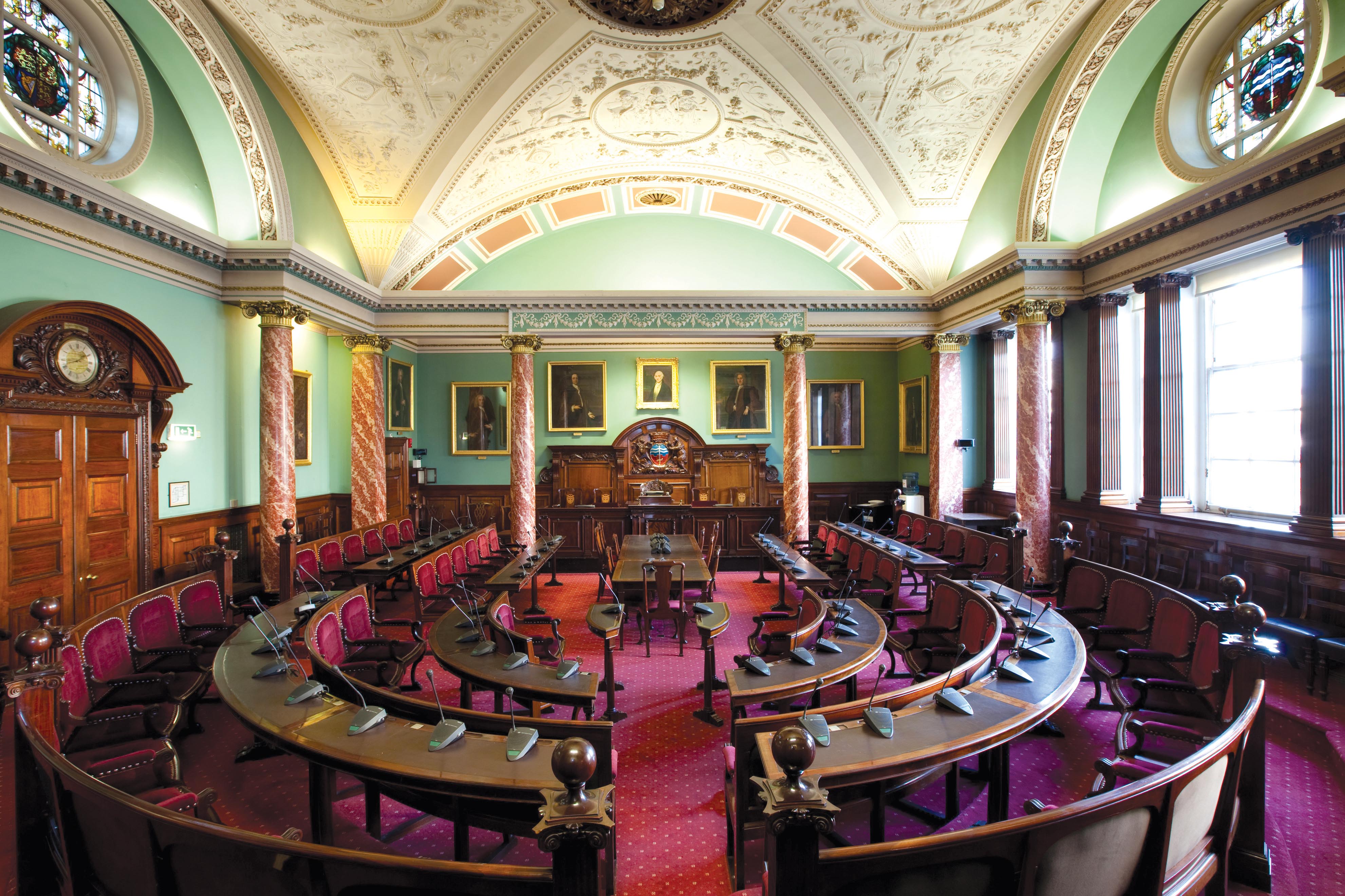 Council Chamber, Freia Turland Photography