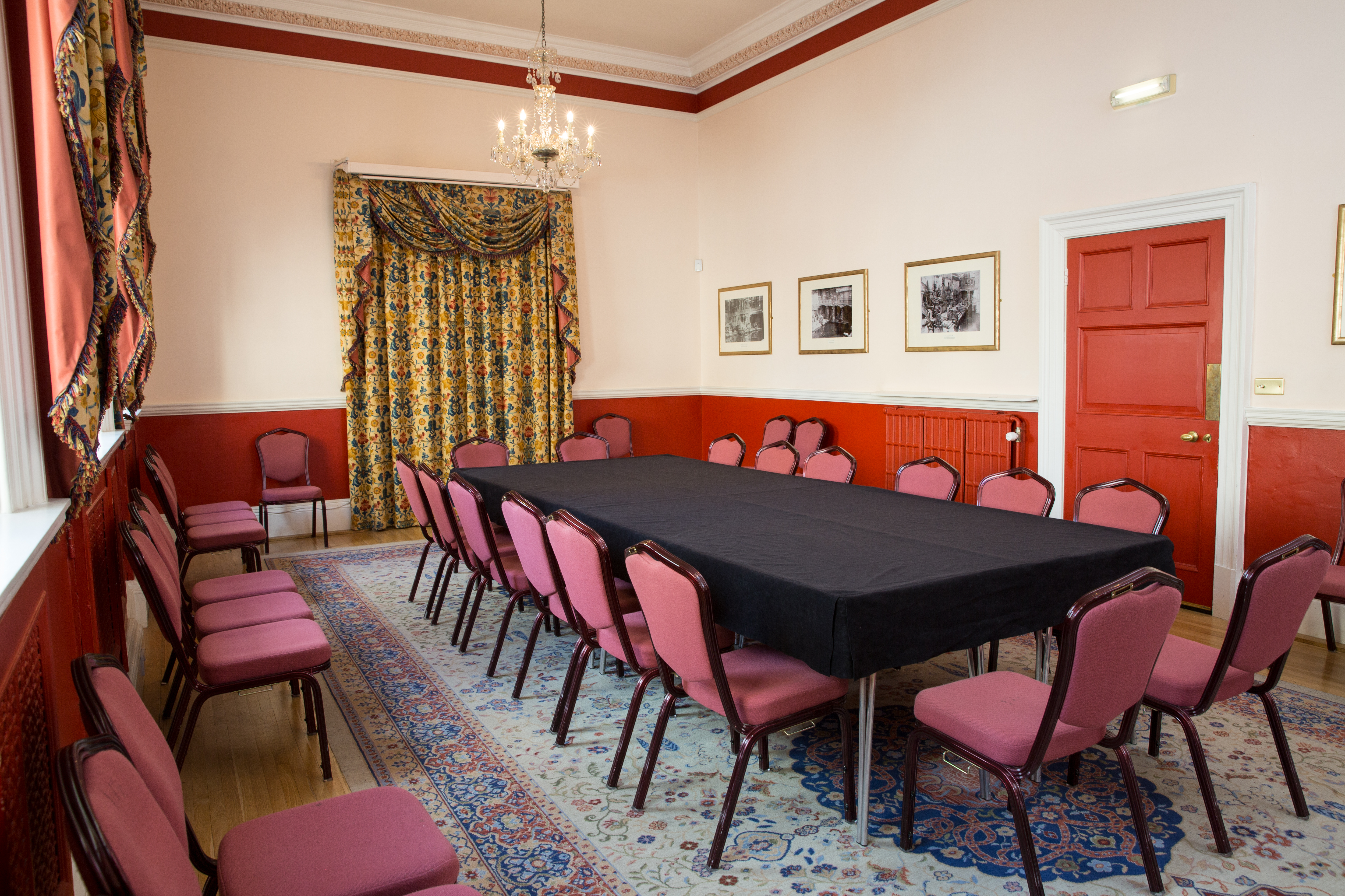 Board room style meeting, the Kingston Room