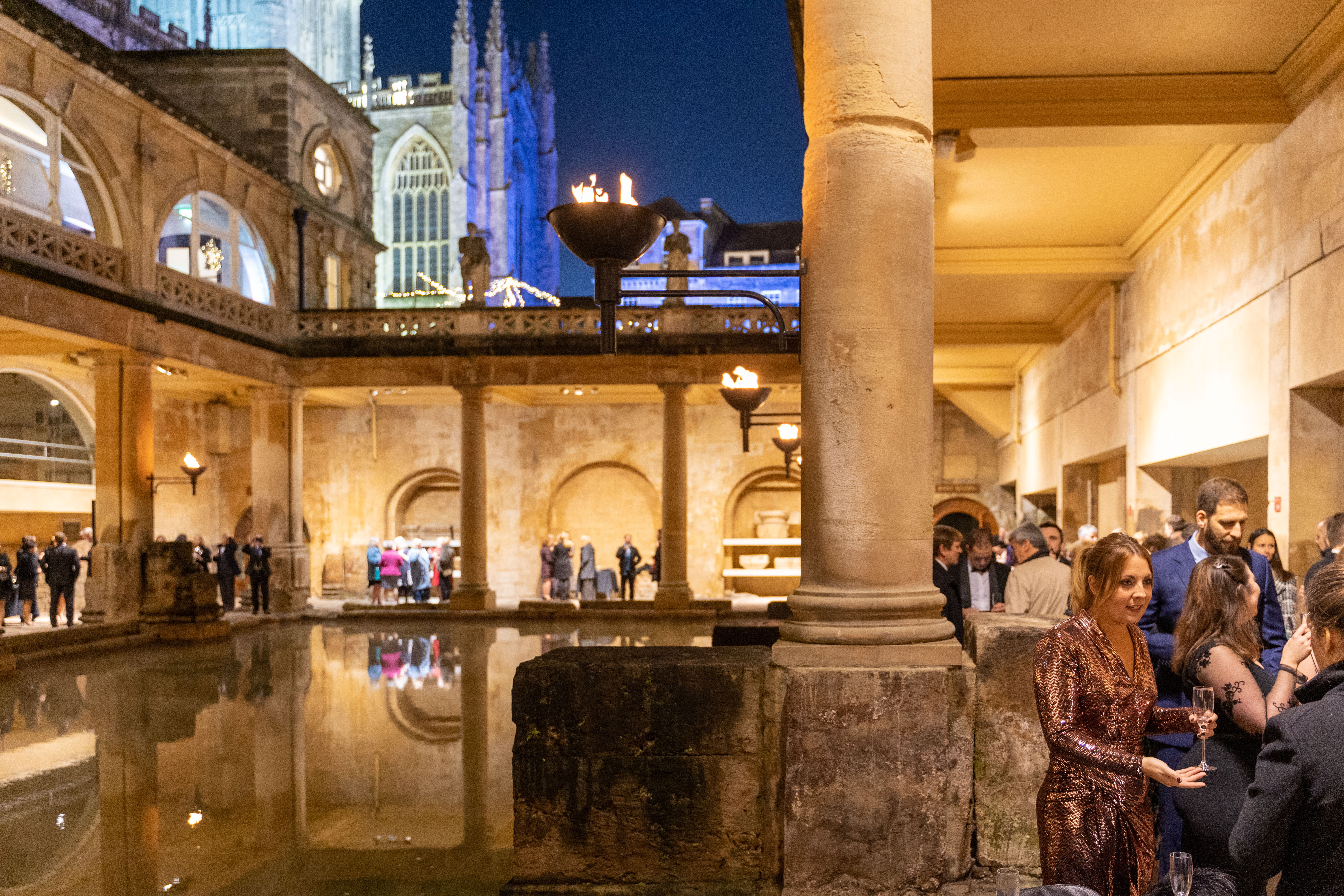 Roman Baths party, Paolo Ferla 