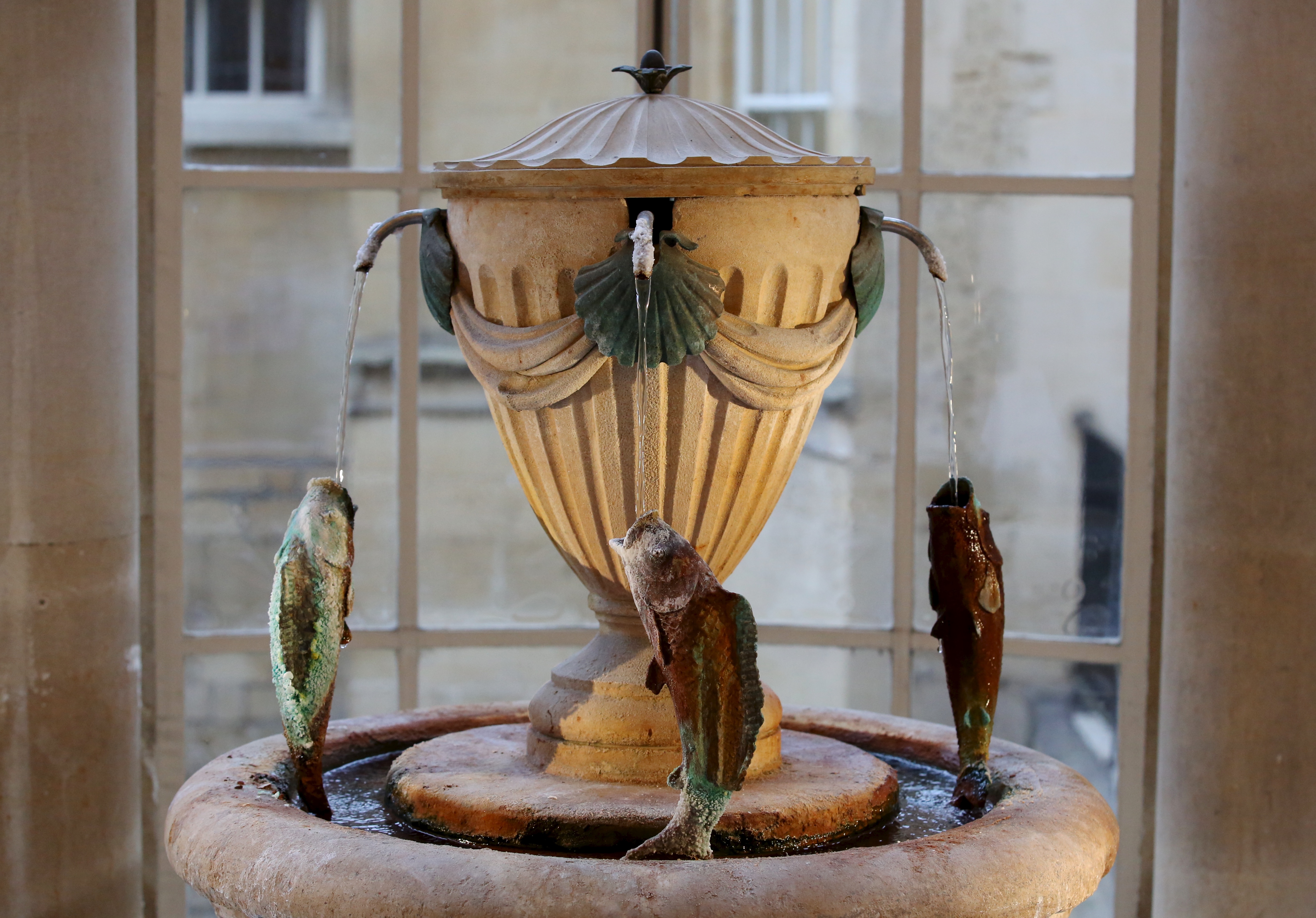 Pump Room fountain