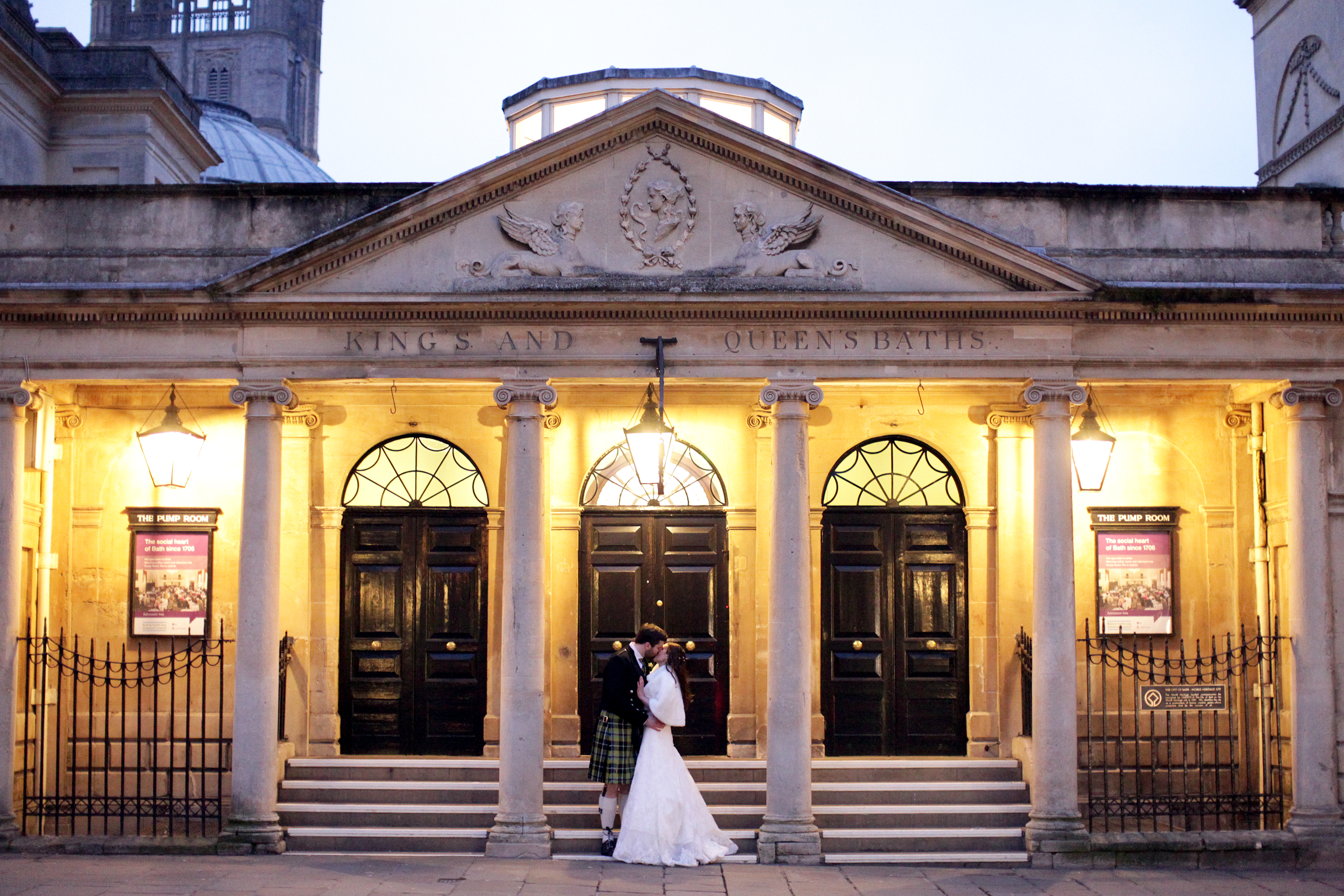 Entrance to the Roman Baths & Pump Room