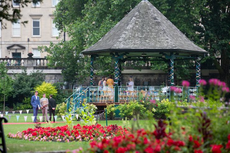 Wedding in Parade Gardens, Anna Barclay Photography