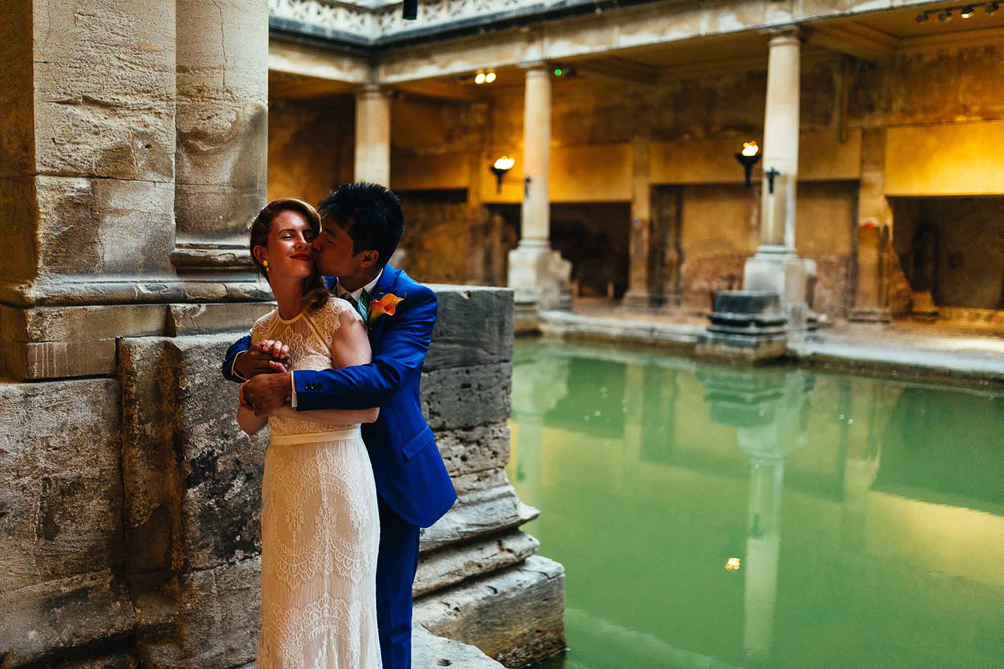 Wedding at the Roman Baths & Pump Room, Freya Steele