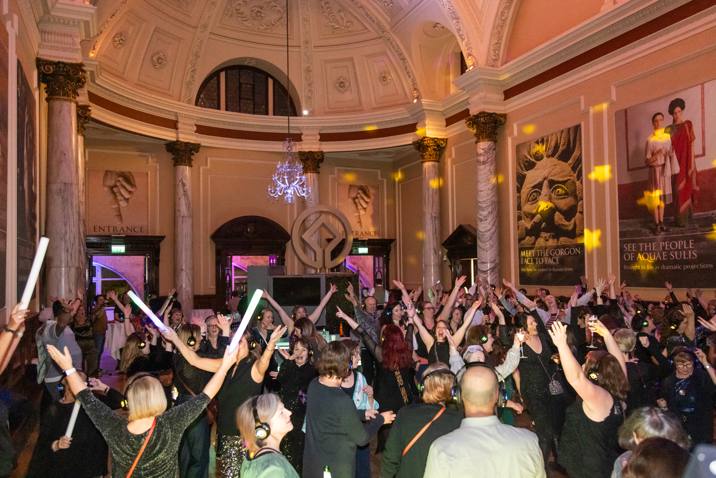 Silent disco in the Reception Hall, Guy Traynor