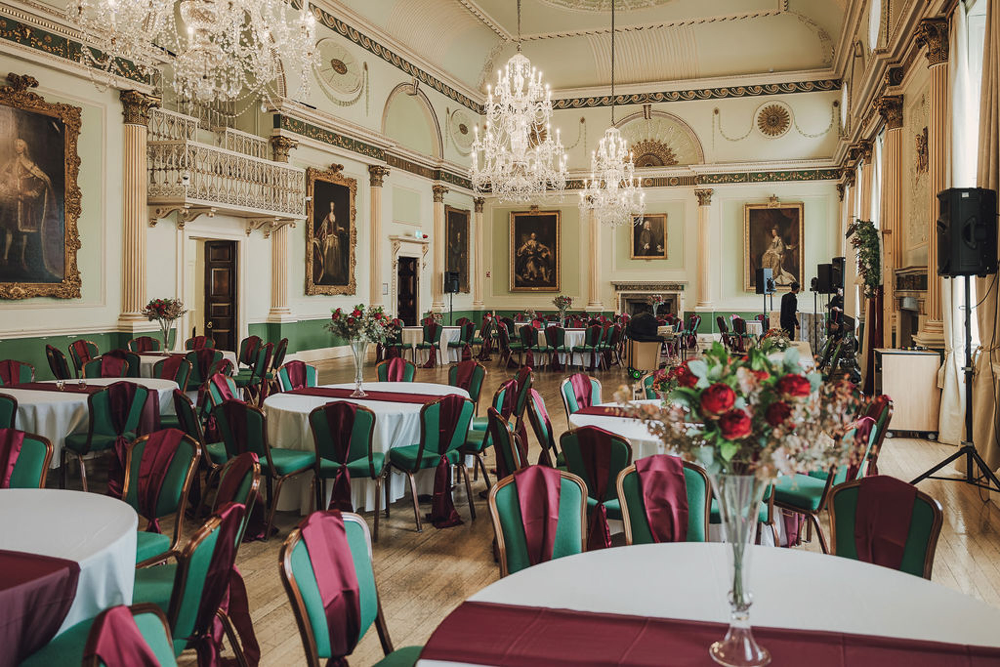 Reception in the Banqueting Room