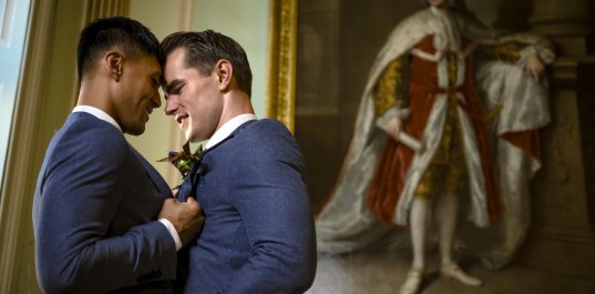 Wedding Couple in the Banqueting Room, Rich Howman